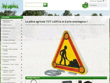 Tablet Screenshot of agriweb-online.com